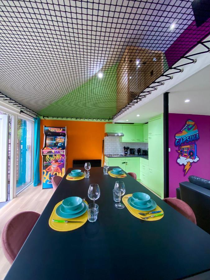 Capsule Forever Young - Jacuzzi - Sauna - Billard - Arcade De Jeux - Netflix & Home Cinema - Ping Pong Hastiere-par-dela 外观 照片
