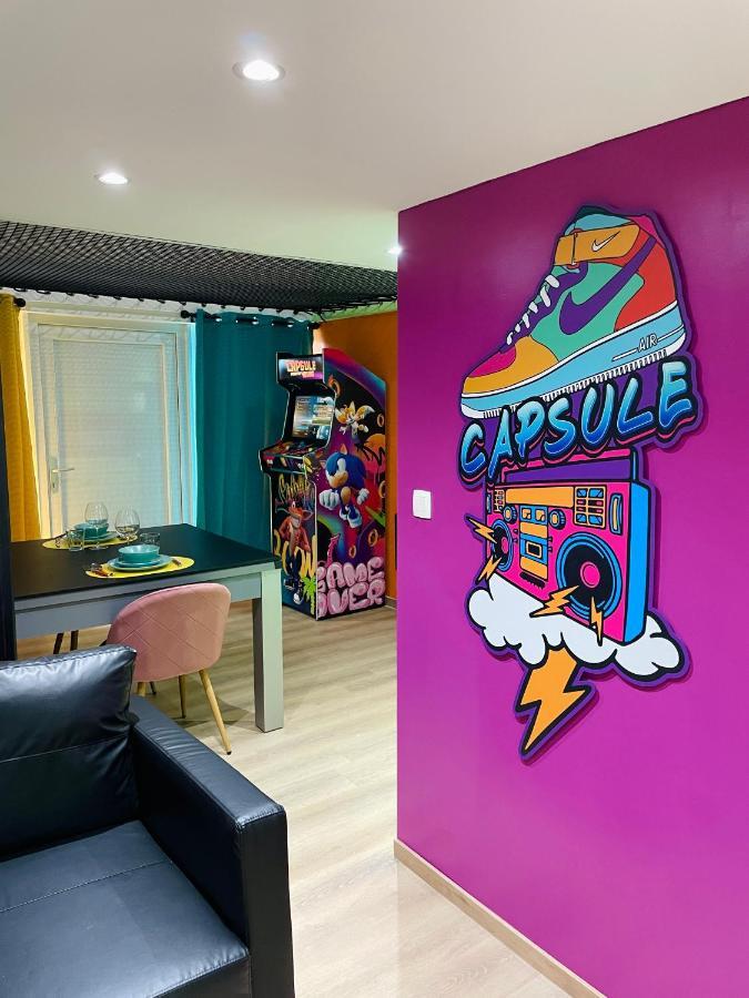 Capsule Forever Young - Jacuzzi - Sauna - Billard - Arcade De Jeux - Netflix & Home Cinema - Ping Pong Hastiere-par-dela 外观 照片