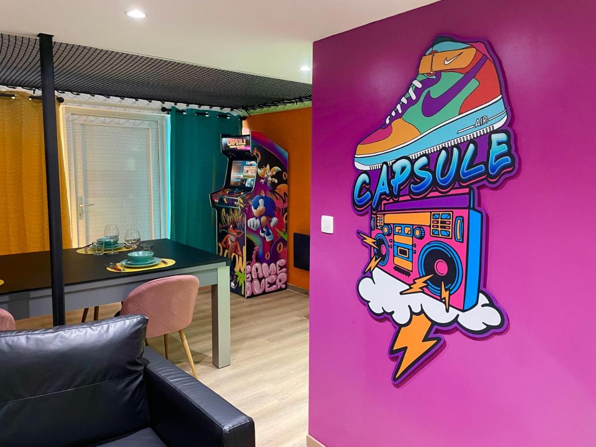 Capsule Forever Young - Jacuzzi - Sauna - Billard - Arcade De Jeux - Netflix & Home Cinema - Ping Pong Hastiere-par-dela 外观 照片